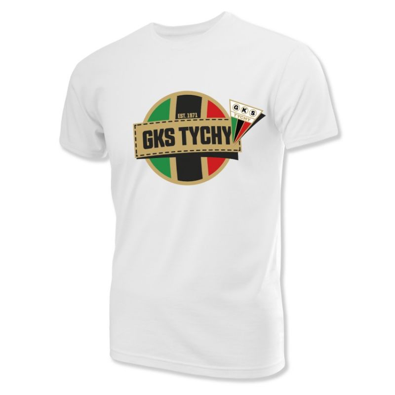 Inny GKS Tychy Classic 2 M SREBGKSCLAS2 sleeve Póló fehér