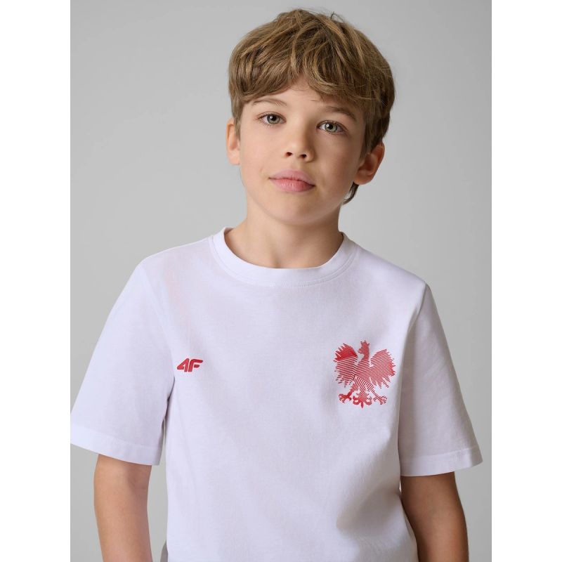 Children's fan T-shirt 4F 4FJSMM00TTSHU2236-10S póló