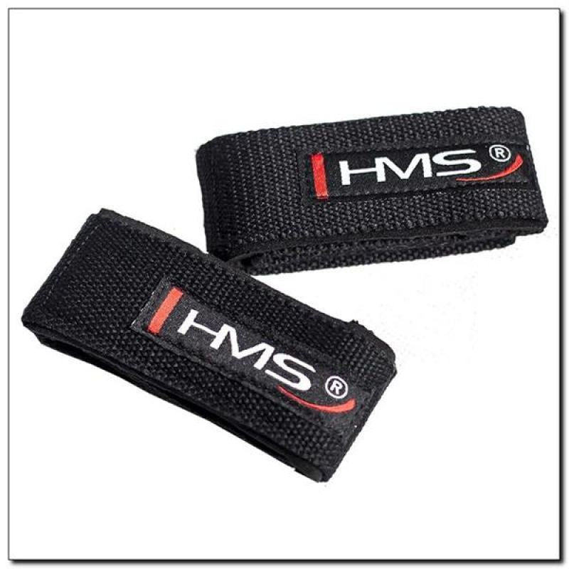 HMS F4431 Deadlift Training Straps fekete védőfelszerelés 17-62-027