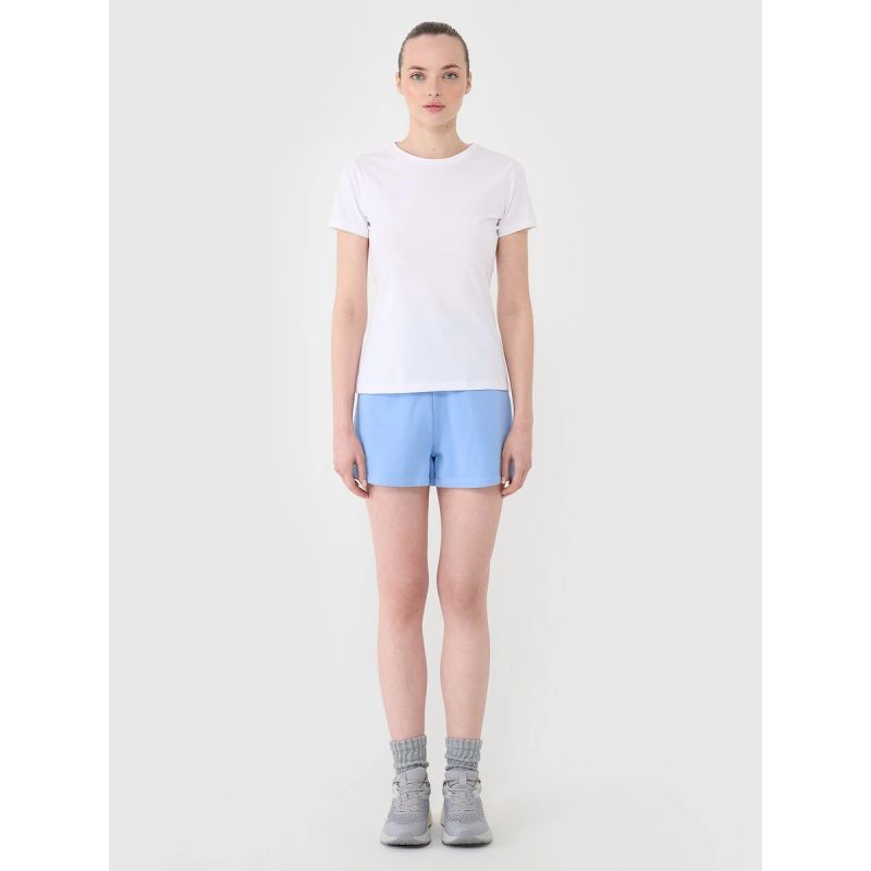 Slim plain women's T-shirt 4F 4FWMM00TTSHF2673-10S 2xl póló