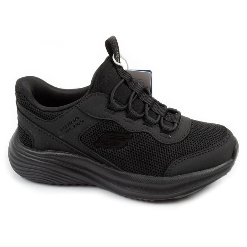 Skechers Bounder Pro Slip-Ins Kids' Sports fekete utcai cipő 404208L/BBK