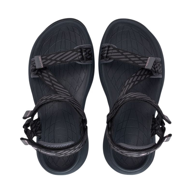 4F Women's sandals F116 dark gray 23S szürke cipő 4FWSS26FSANF11623S