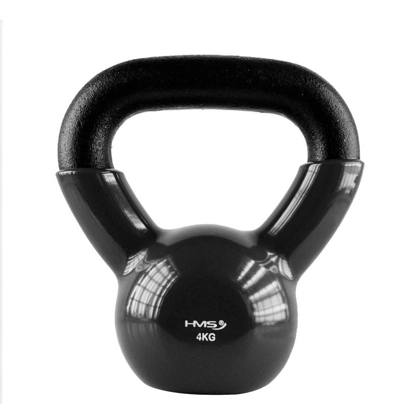 HMS Black KNV04 cast iron kettlebell fekete súlyzó 17-64-060