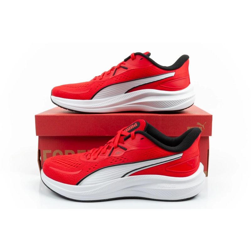 Puma Skyrocket Lite 2 men's sports shoes, light and comfortable, red piros futócipő