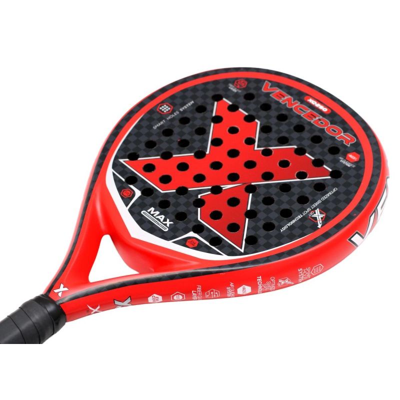 XQMAX Xq250 Vencedor Red Padel Racket piros póló GSP-7091123