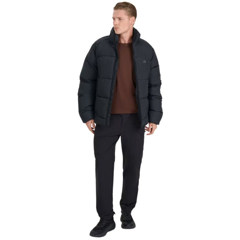 4f Men's down jacket M0707 deep black 4FRAW25TDJAM0707 20S General