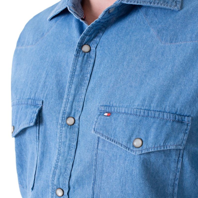 Tommy Hilfiger Denim Shirt M MW0MWII870-IAO Póló
