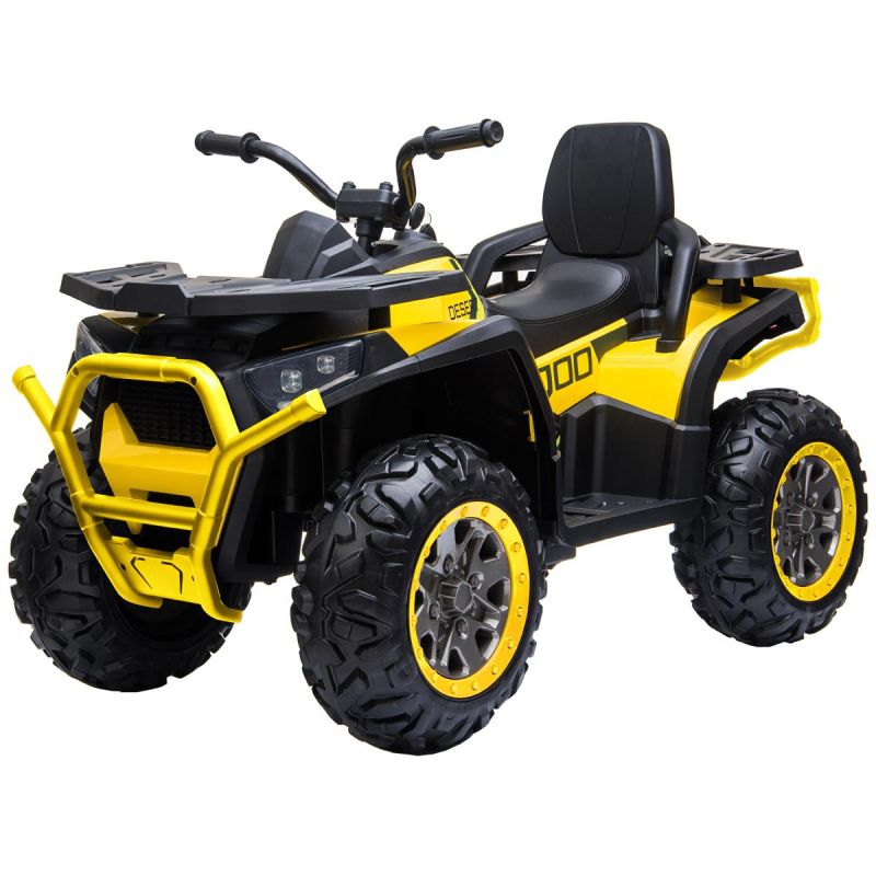 Enero Battery-Powered Quad Car Trapper Yellow sárga toys