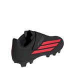 adidas F50 Club Vel FG/MG JS1488 kids' soccer fekete focicipő