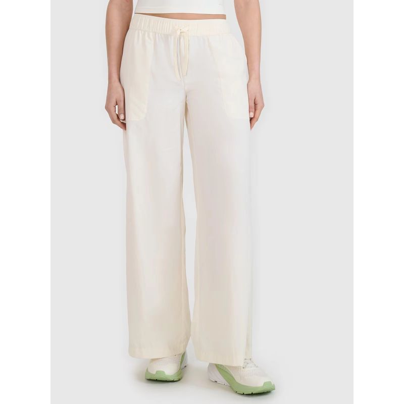 4f Women's casual wide-leg trousers 4FWSS25TTROF1012-11S General