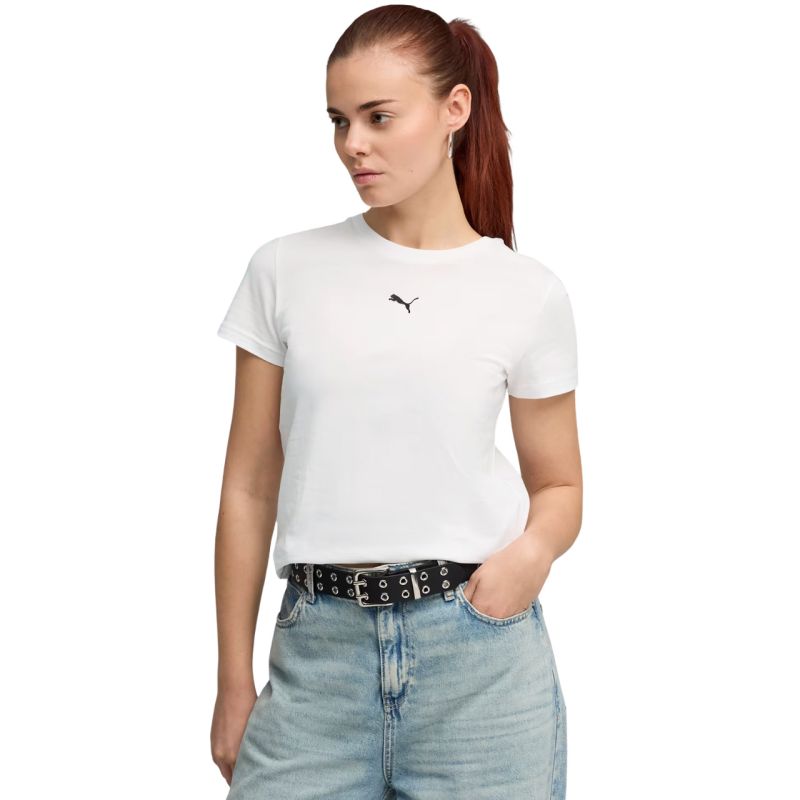 Puma Ess Centered Cat Logo Tee Women's 692916 fehér póló 69291602