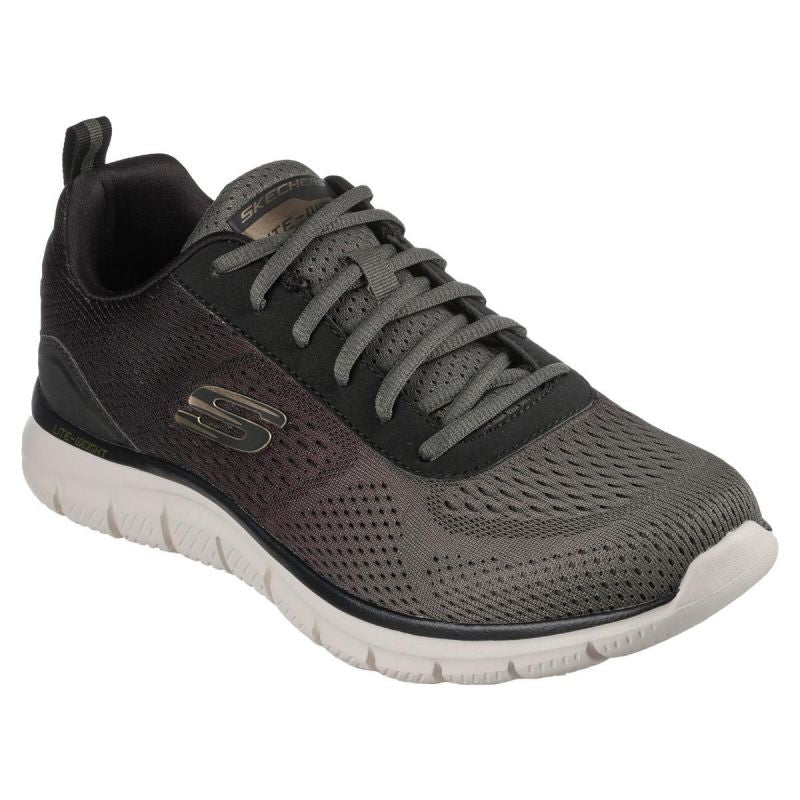 Skechers Track Ripkent M 232399 OLBK zöld cipő