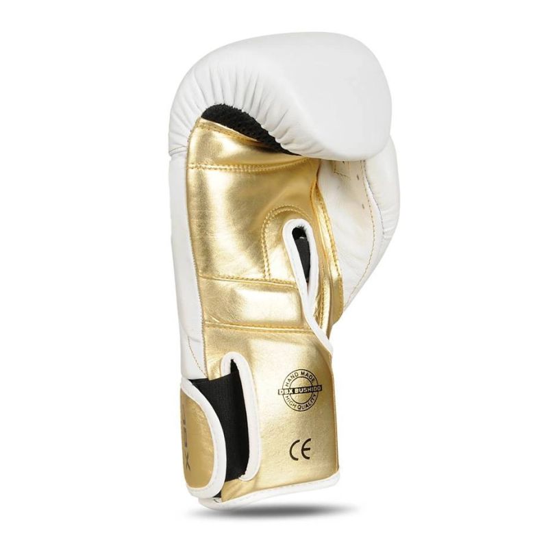 DBX Bushido 8oz Boxing Gloves - Hammer White - Legacy Series fehér kesztyű