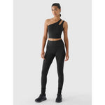 One-shoulder training crop top 4F x anna lewandowska 4F 4FALSAW24TFSLF515-20S atléta