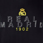 Real Madrid men's cotton t-shirt fekete póló RM1CE111