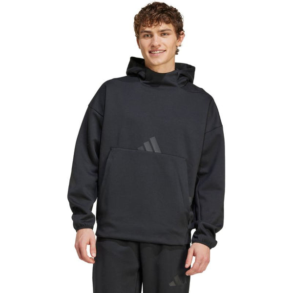 adidas Men's ZNE Hoodie Black JE7537 Ruházat