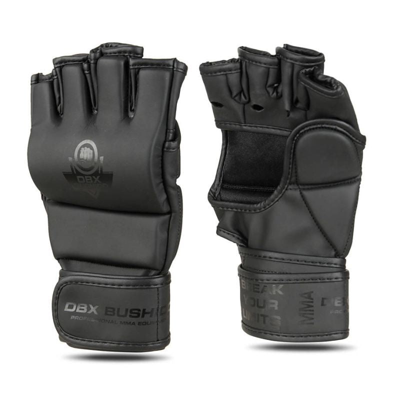 DBX Bushido MMAM Gloves - Black Master - Valor Series fekete kesztyű
