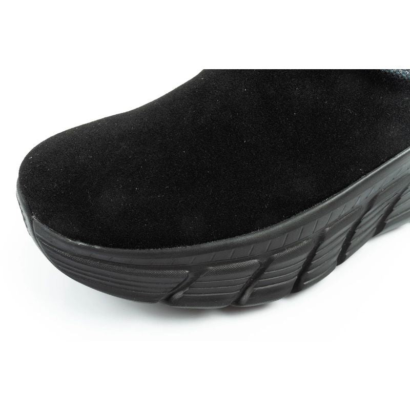 Skechers women's winter boots, insulated leather ankle boots Cipő