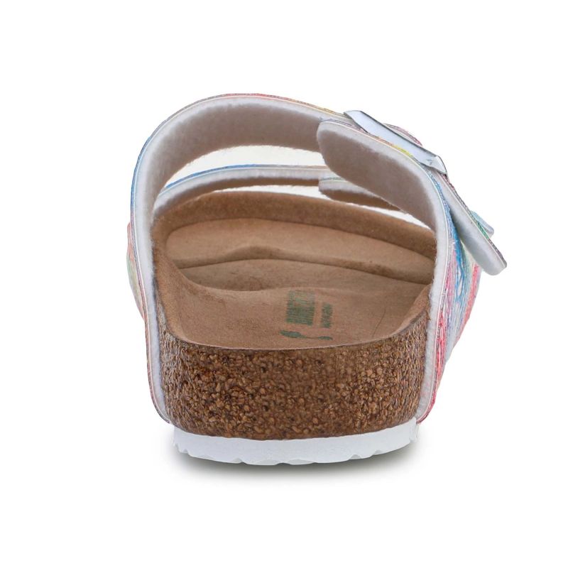 Birkenstock Arizona Kids Flashy Hologram Silver Jr 1022173 cipő