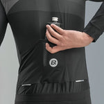 Rockbros 15120009002 Long Sleeve Cycling Jersey Spring/Summer - Black