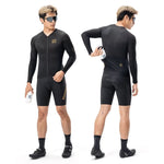 Rockbros Diamond Long Sleeve Cycling Jersey Size S - Black czarny \ s póló