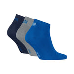 Puma Sneaker Plain Socks 3 Pack Navy, Gray, 938624 kék zokni