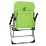 Green tourist chair Spokey BAHAMA zöld kemping felszerelés