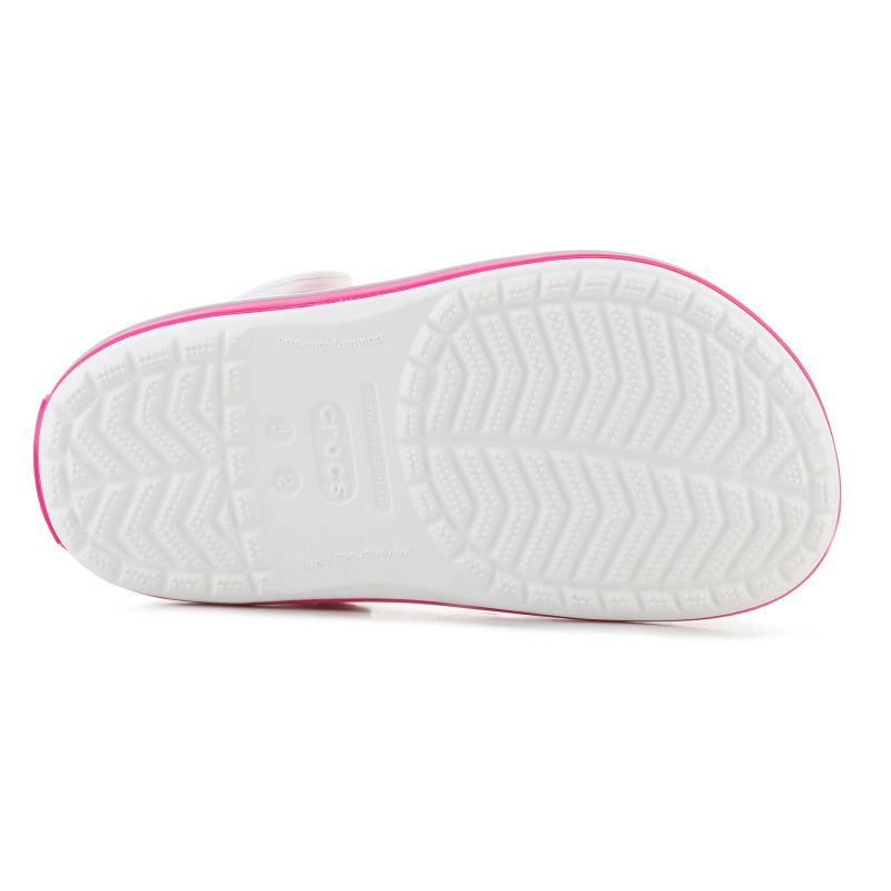Crocs Crocband Kids Clog White/Pink Crush
