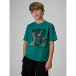4F Boy's regular printed T-shirt gyerek póló