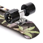 Meteor Flowers Black Skateboard uniw skateboards