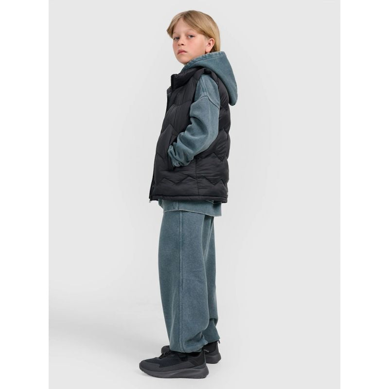 Boy's down vest with synthetic filling 4F 4FJRAW25TVJAM325-20S kabát