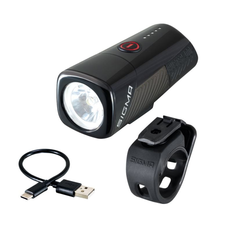 Sigma BUSTER 400 FL front light fekete tourist equipment