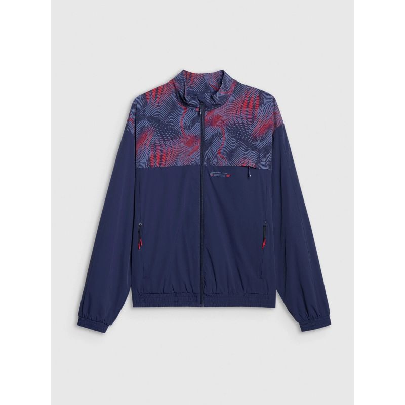 Men's sweatshirt without hood 4F 4FRAW25TSWSM2483-31S pulóver
