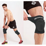 DBX Bushido Elastic knee pads - 2 pcs. protectors and knee pads