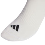 Adidas 3-Stripes Cushioned Sportswear Crew 3 pair socks white and black JZ0532 fekete zokni