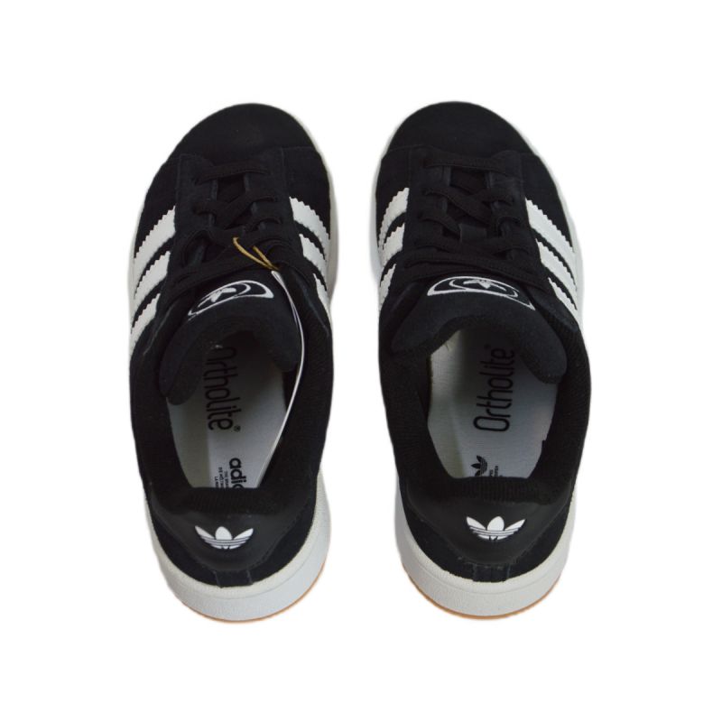Adidas Kids' Campus 00s Elastic Lace - fekete gyerek cipő JI4331