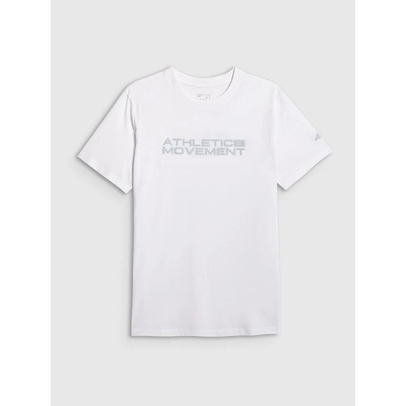 Men's regular printed T-shirt 4F 4FRAW25TTSHM3384-10S póló