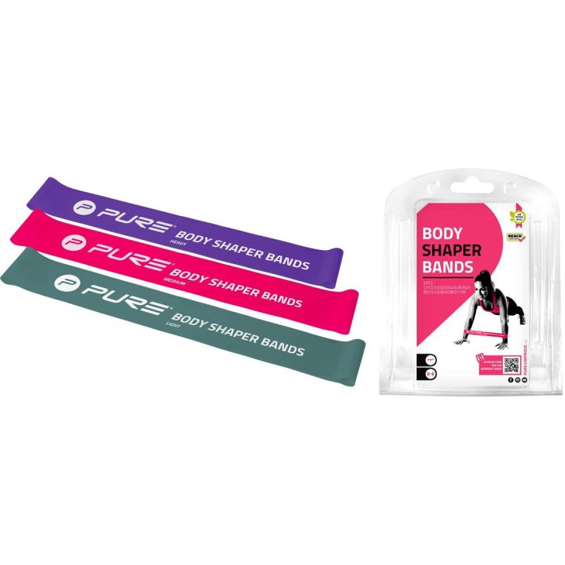 Pure 2 Improve Fitness Crossfit Mini Band Set 3 Pcs Women sets