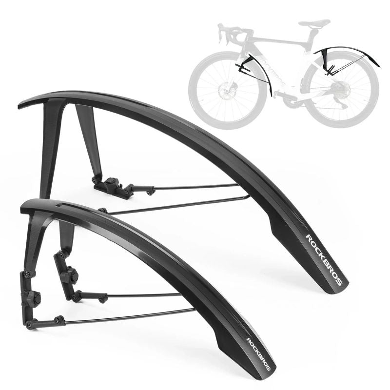 Rockbros FK-892 Off-Road Adjustable Bicycle Fenders - Black