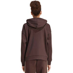Adidas Women's Essentials 3-Stripes Full-Zip Fleece Hoodie Brown 2xs kapucnis pulóver KX0784