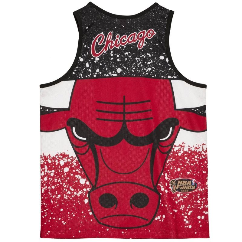 Mitchell & Ness NBA Chicago Bulls Men's Sports Tank Top 5xl atléta