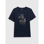 4F Men's regular printed T-shirt póló 4FRSS26TTSHM3659-31S