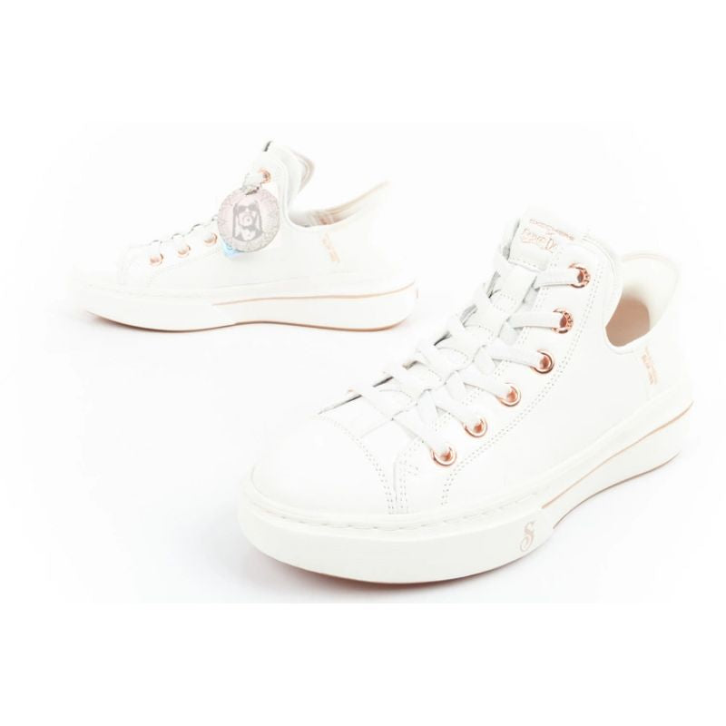Skechers Snoop One-OG Leather Slip-Ins W 186001/WHT shoes cipő