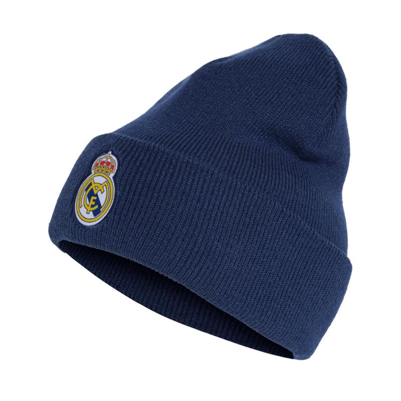 Adidas Real Madrid Woolie Cap Navy Blue dorośli l (xl) kötött sapka KQ7902