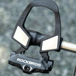 Rockbros RD9 SPD Carbon Fiber and Titanium Alloy Pedal Cleats - Black