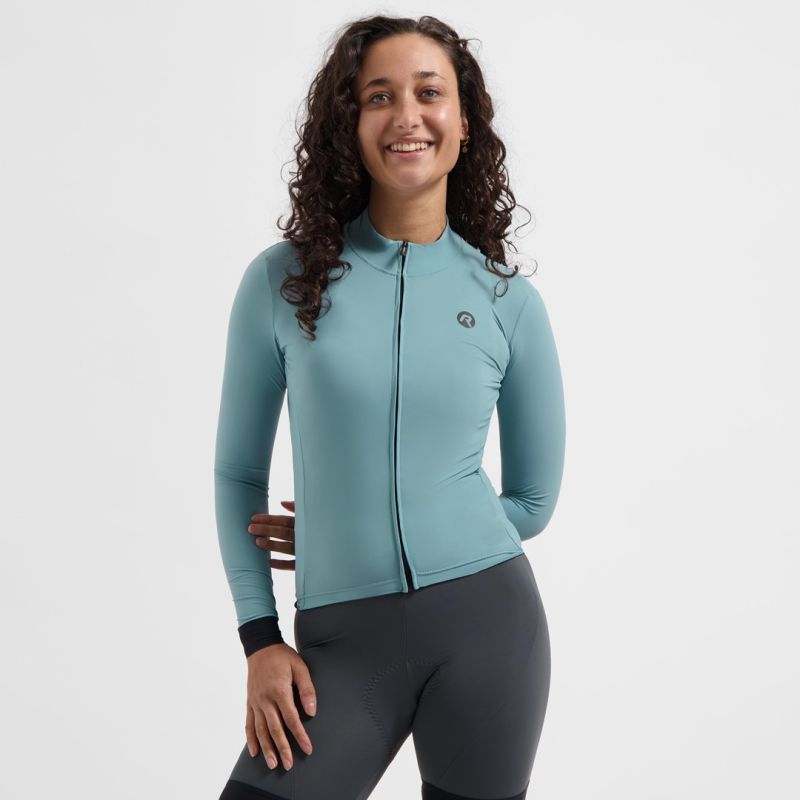 Rogelli women's sweatshirt SIGNATURE LIGHT blue