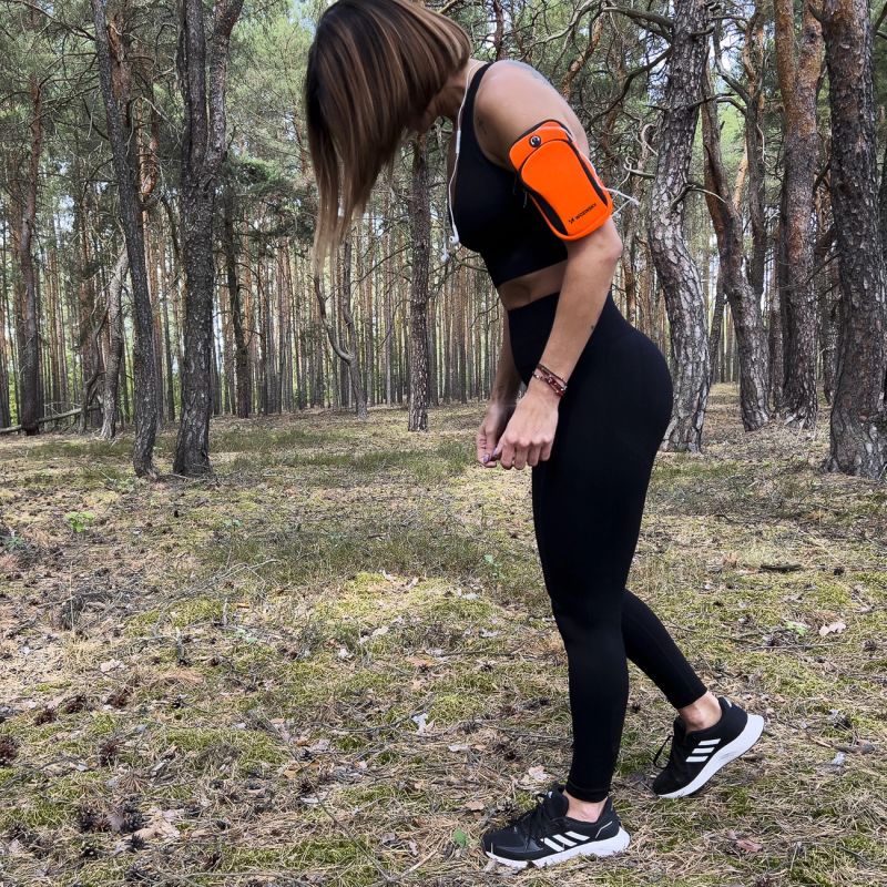 Wozinsky Running Armband Black ( ) czarny elektronika 5907769306815-93060