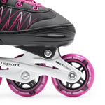SMJ UT 103 Lea 2in1 roller skates fekete görkorcsolya