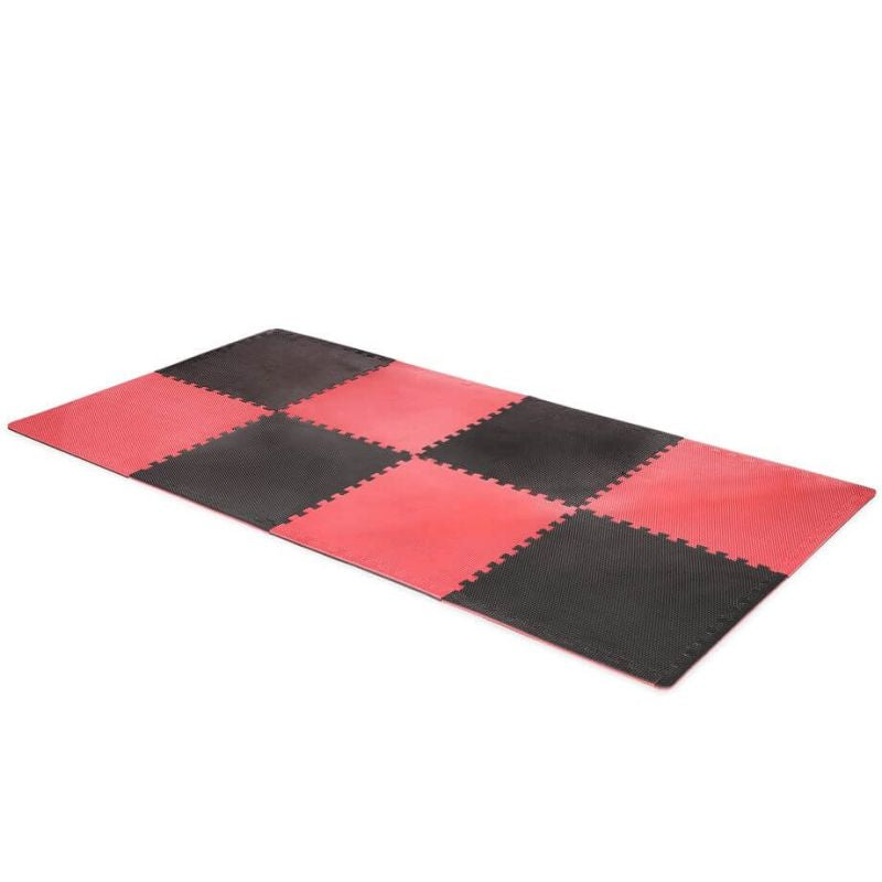 DBX Bushido Exercise mat with Safety Certificate - Puzzle 1x1m - Tatami fekete mats, puzzle, training equipment