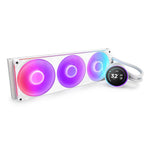 NZXT Kraken Elite 420 RGB Processor All-in-One Liquid Cooler 14cm 1 pc. fehér futócipő
